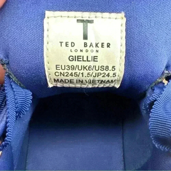 Ted Baker Giellie women’s casual embroidered shoes 8.5 - Picture 11 of 15